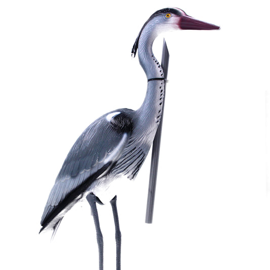 Bermuda Heron Pond Ornaments Bird Deterrent Decoration Protect Fish Koi Garden