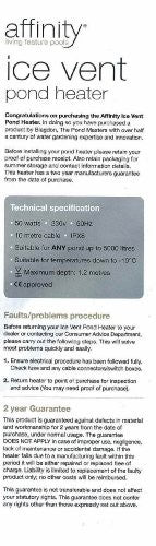 Blagdon Affinity Ice Vent