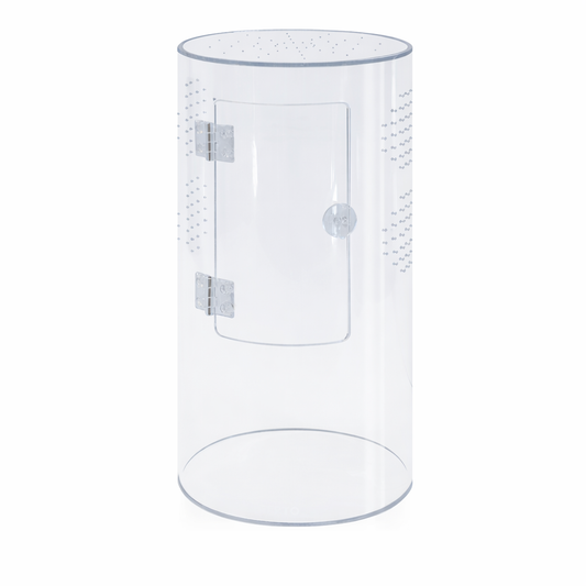 Repto Terra Clear Cylinder Terrarium 20 x 20 x 35cm 
