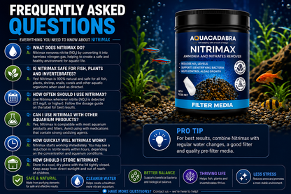 Aquacadabra NITRAMAX Nitrate Filter Media Freshwater Marine Aquarium 360g