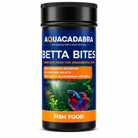 Aquacadabra Complete Fish Food Floating Mini Pellets Betta Gourami 125g
