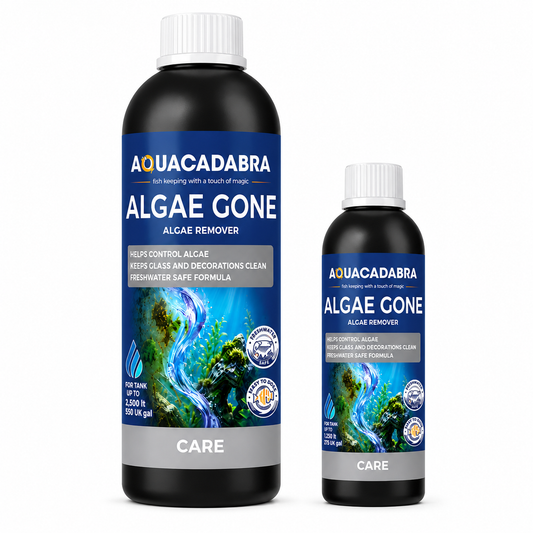 Aquacadabra Algae Gone Freshwater Aquarium Green Brown Algae Treatment 250ml 500