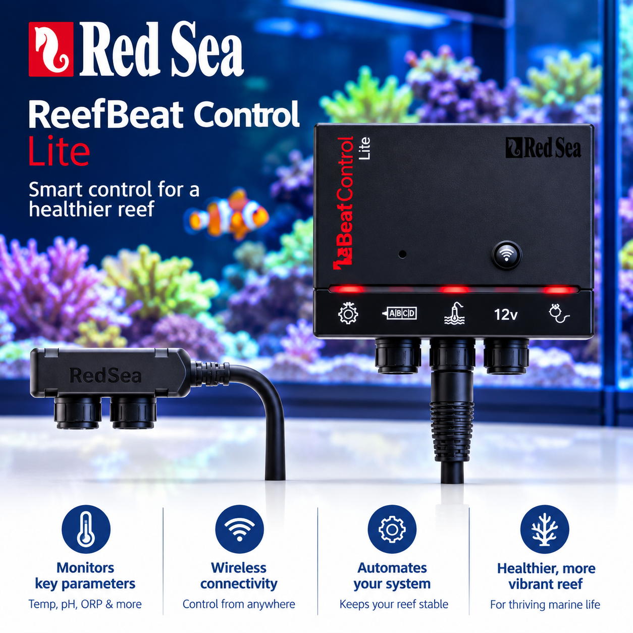 Red Sea ReefControl Lite Pro Deluxe WiFi Reef Aquarium Controller