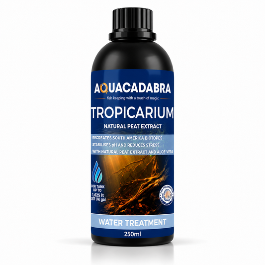 Aquacadabra Tropicarium 250ml Natural Peat Extract Blackwater Aquarium Treatment