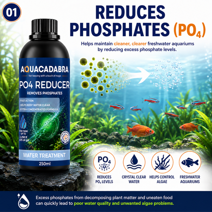 Aquacadabra PO4 Reducer 250ml Aquarium Phosphate Remover Algae Control Treatment