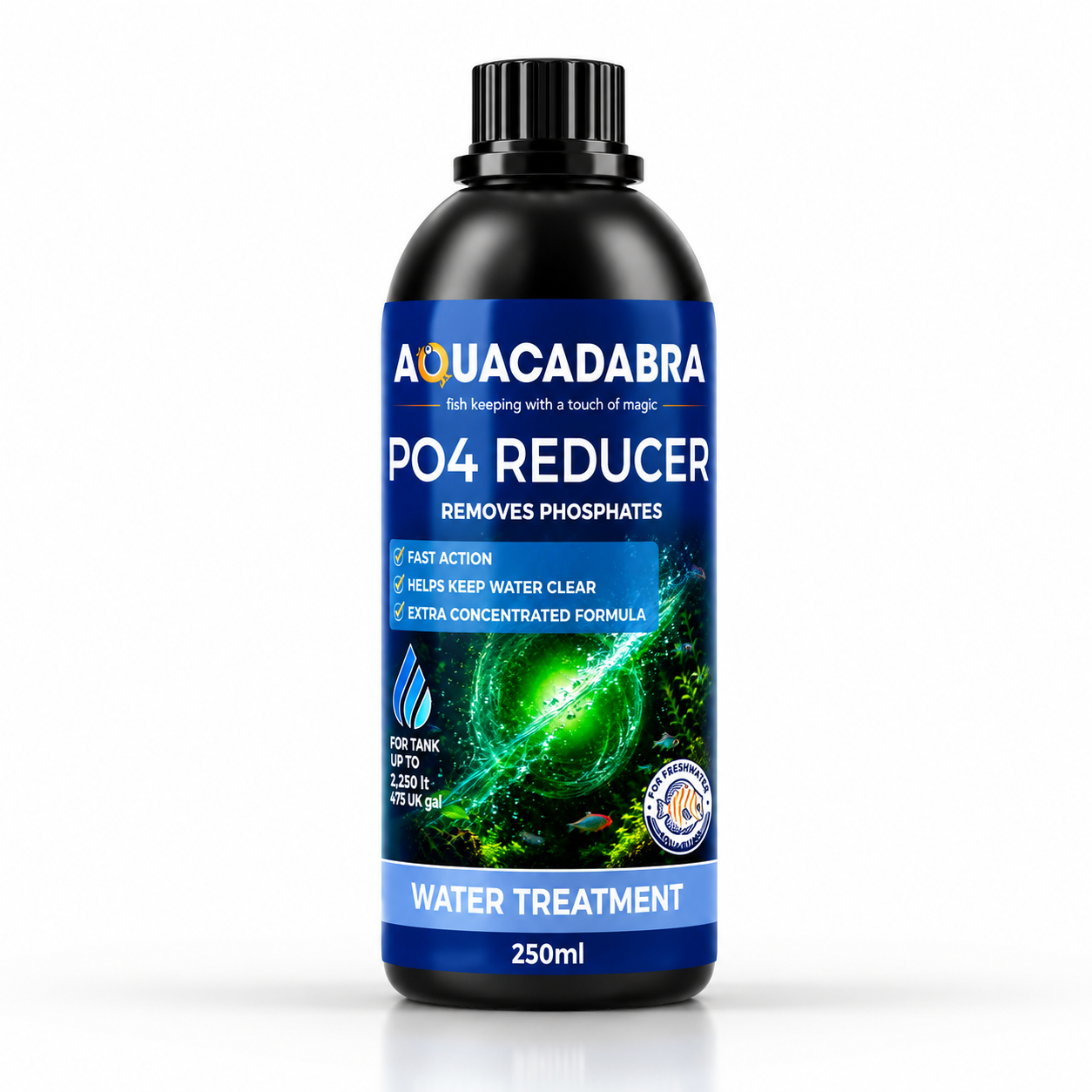 Aquacadabra PO4 Reducer 250ml Aquarium Phosphate Remover Algae Control Treatment