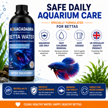 Aquacadabra Betta Water Conditioner 250ml Aquarium Tap Water Treatment