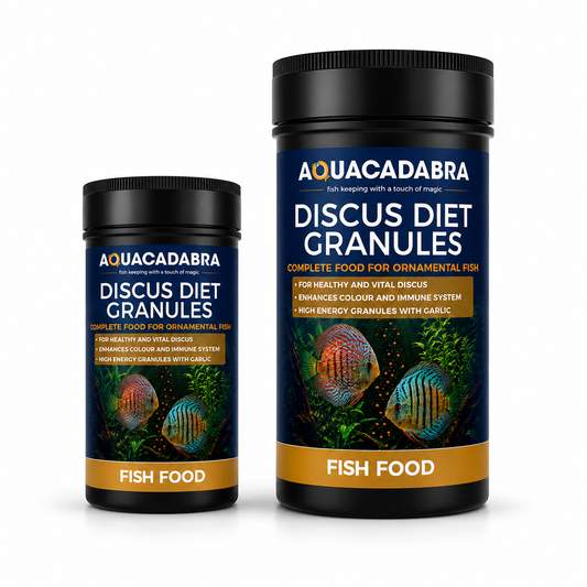 Aquacadabra Discus Diet Granules High Protein Tropical Aquarium Fish Food