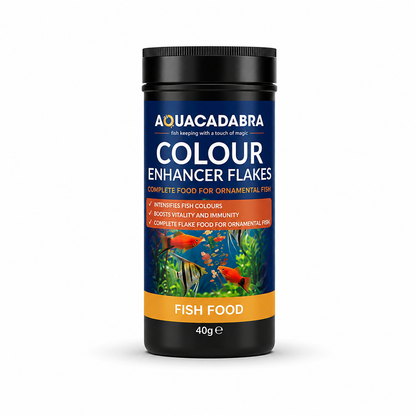Aquacadabra Color Enhancer Flake Fish Food Spirulina 40g