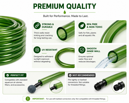 Eheim 12/16mm Phenol-Free Flexible Tubing