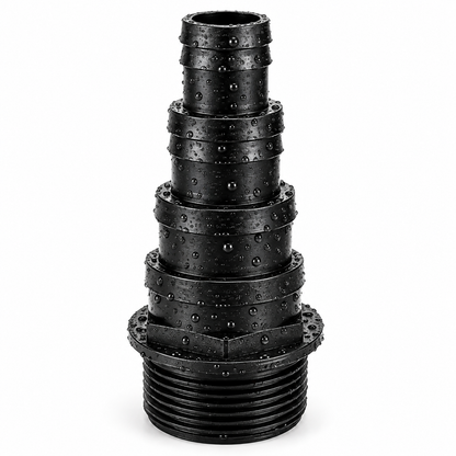 1.25" BSP Threaded Hosetail - Trim to Fit Multiple Sizes
