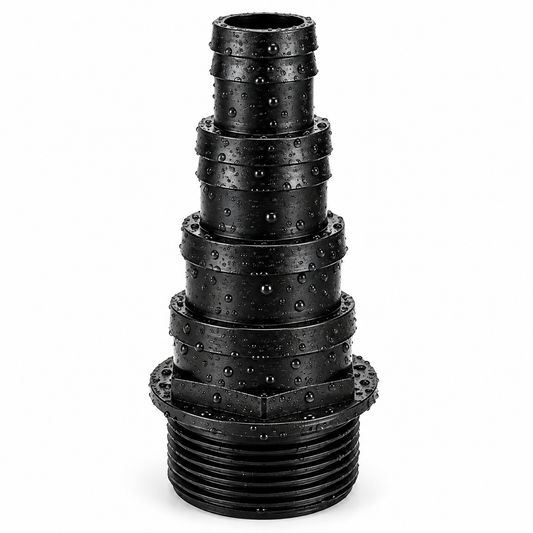 1.25" BSP Threaded Hosetail - Trim to Fit Multiple Sizes