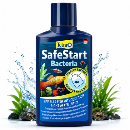 Tetra SafeStart 250ml - Live Bacteria Aquarium Starter