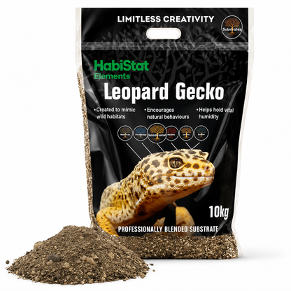 HabiStat 10L Natural Reptile Substrate Spider & Leopard Gecko Bedding