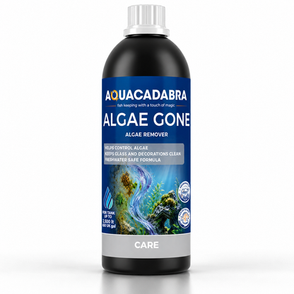 Aquacadabra Algae Gone Freshwater Aquarium Green Brown Algae Treatment 250ml 500