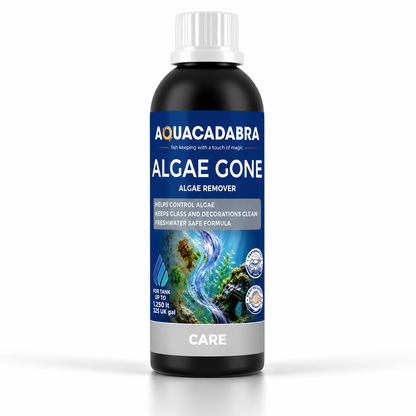 Aquacadabra Algae Gone Freshwater Aquarium Green Brown Algae Treatment 250ml 500