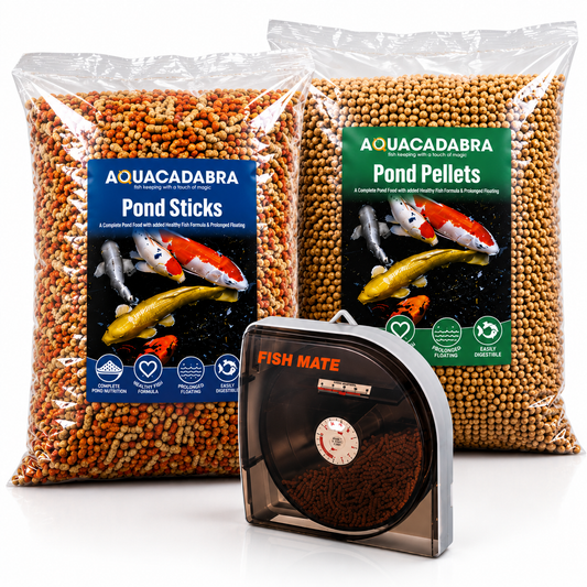 Aquacadabra Pond Food 2kg & P21 Auto Feeder