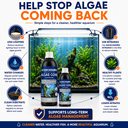 Aquacadabra Snail & Hydra Control Freshwater Aquarium Treatment 250ml 500ml