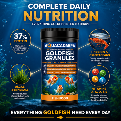 Aquacadabra Goldfish Food Floating Granules Aquarium Fish Food 108g 430g