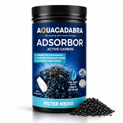 Aquacadabra Activated Carbon Charcoal Aquarium Filter Media Freshwater Marine