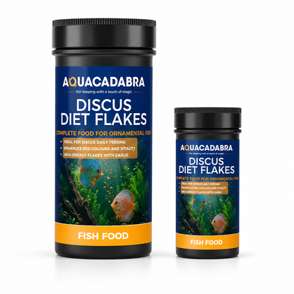Aquacadabra Discus Flakes Tropical Fish Food High Protein Aquarium Flake