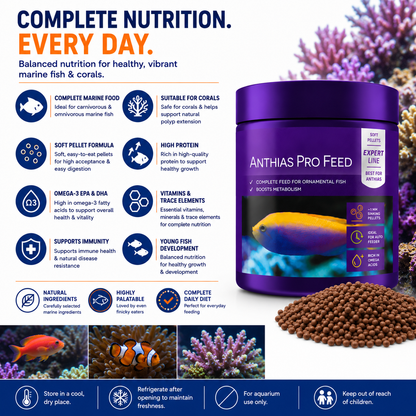 Aquaforest Anthias Fish Food Mysis 120g