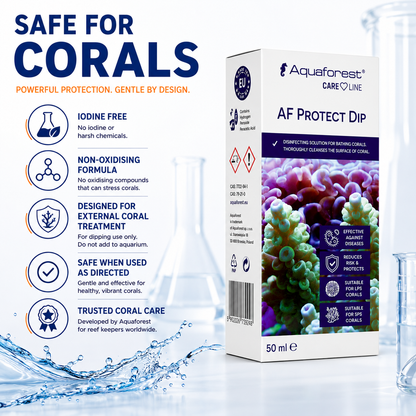 Aquaforest Protect Dip Marine Aquarium Coral Pest & Disease Treatment 10ml 50ml