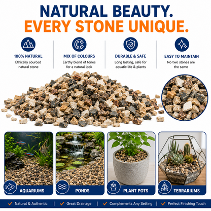 Aquacadabra 25Kg Multi-Purpose Natural Pea Gravel