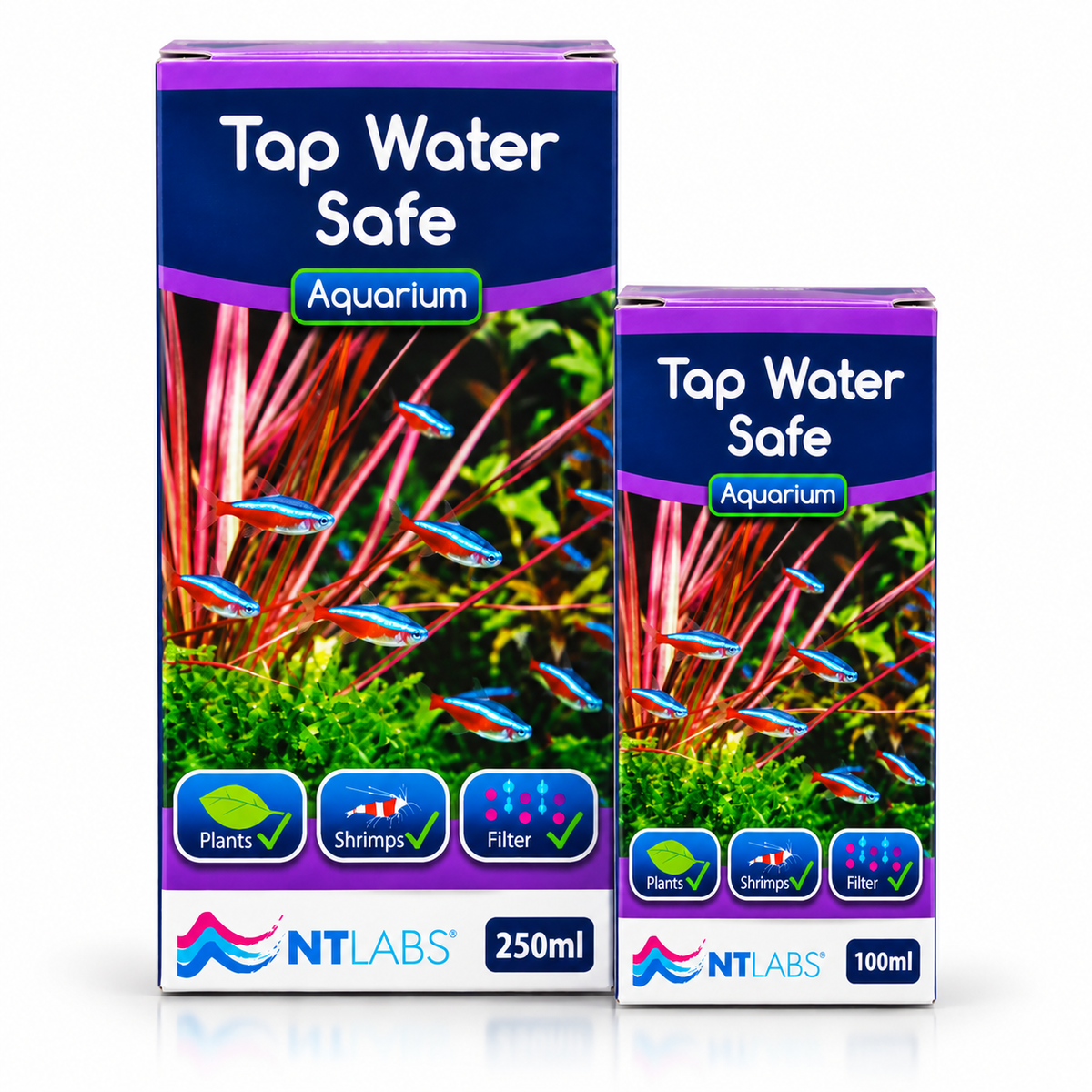 NT Labs Tap Water Safe Dechlorinator Aquarium Water Conditioner 100ml 250ml