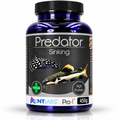 NT Labs Pro-F Predator Sinking Fish Food Catfish Cichlid Rays 165g 450g