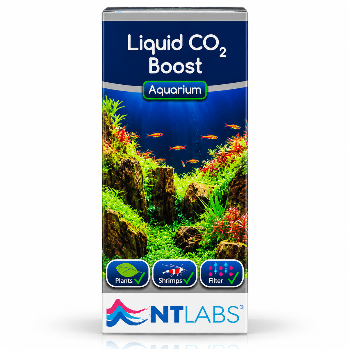 NT Labs Liquid CO2 Boost 100ml Aquarium Plant Carbon Fertiliser Treatment