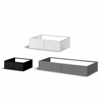 HabiStat ProVC Vivarium Stacking Kit 60cm 90cm 120cm Black Grey White