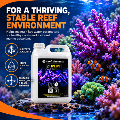 Reef Zlements Z-pH Plus Part 1 Marine Reef Aquarium KH pH Buffer 1L 2.5L 5L