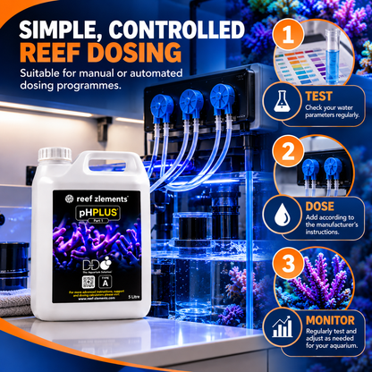 Reef Zlements Z-pH Plus Part 1 Marine Reef Aquarium KH pH Buffer 1L 2.5L 5L