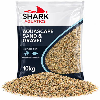 Shark Sand Aquarium Substrate 10kg 20kg Natural Fish Tank Sand Aquascaping