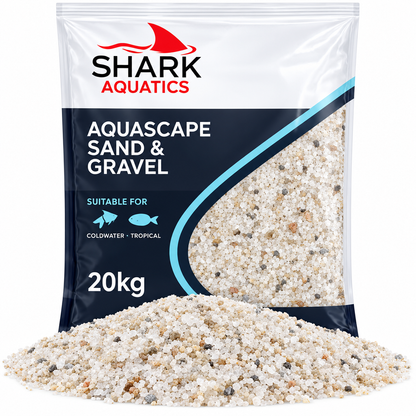 Shark Sand Aquarium Substrate 10kg 20kg Natural Fish Tank Sand Aquascaping