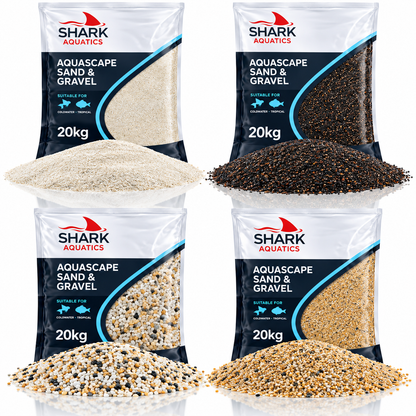 Shark Sand Aquarium Substrate 10kg 20kg Natural Fish Tank Sand Aquascaping