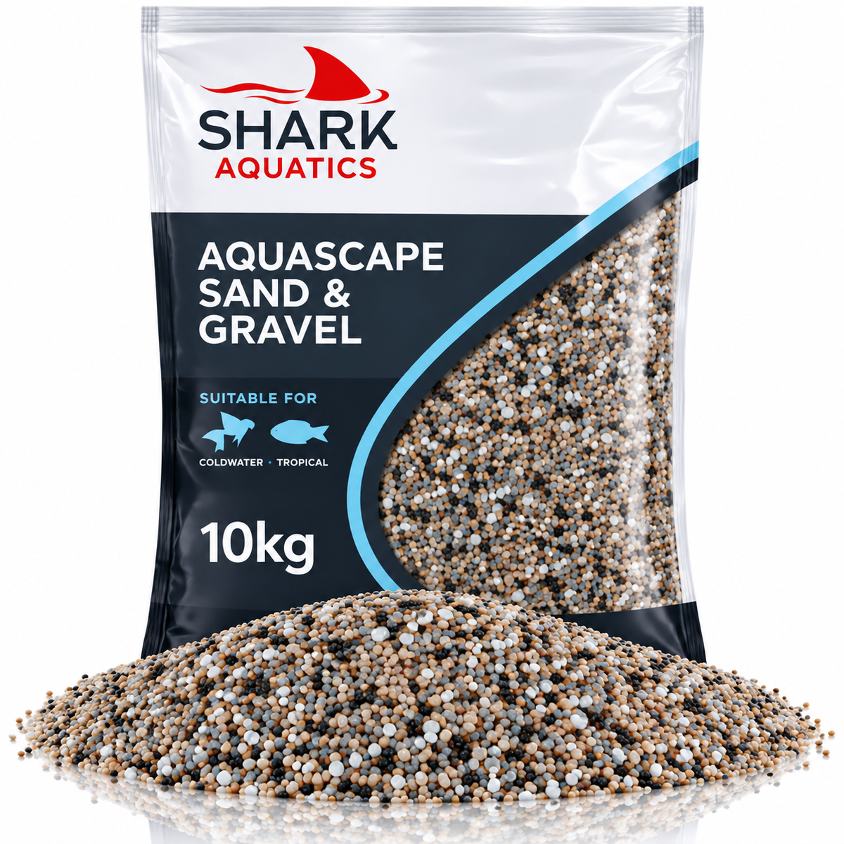Shark Sand Pro Aquarium Substrate 10kg 20kg No Wash Fish Tank Aquascaping