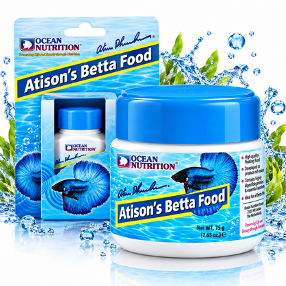 Ocean Nutrition Atison's Betta Food 15g 75g Floating Fish Pellets 1.5mm