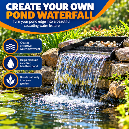 Superfish Pond Waterfall Filter with Media & Hose Tail
