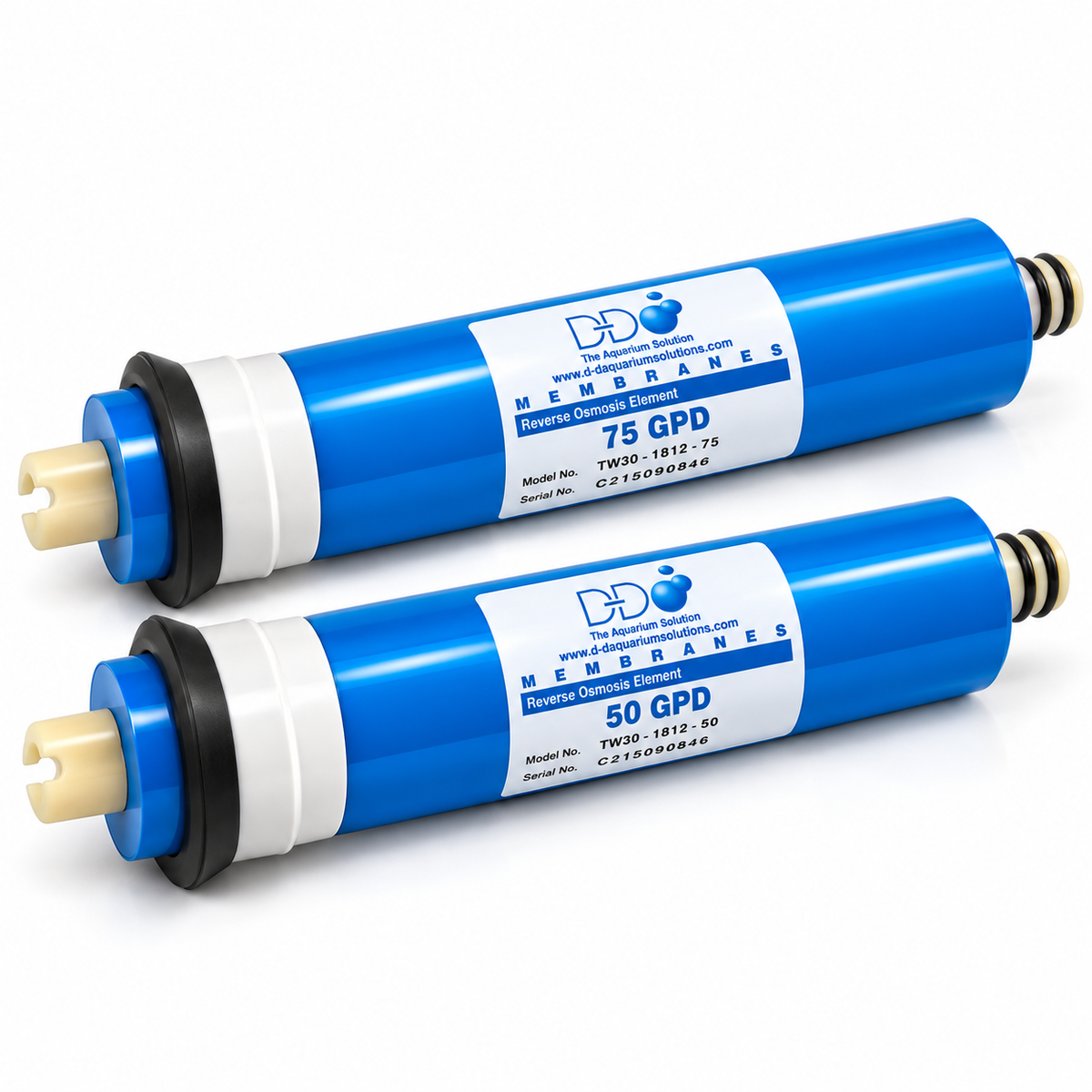 D-D RO Membrane 50 75 GPD Reverse Osmosis Carbon Sediment Filter Kit