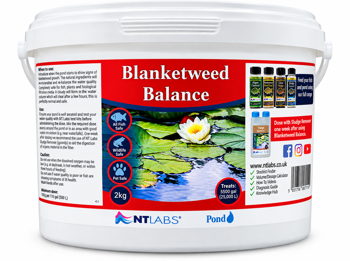 NT Labs Pond Blanketweed Balance Treatment Koi Fish Algae Control 400g 800g 2kg 