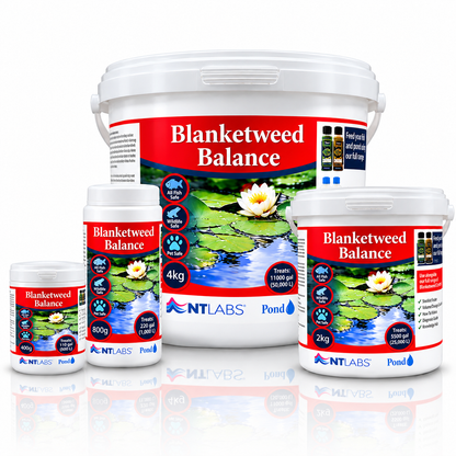 NT Labs Pond Blanketweed Balance Treatment Koi Fish Algae Control 400g 800g 2kg 