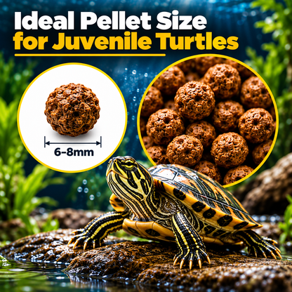 NT Labs Pro-F Turtle Junior Food 45g Floating Pellets Aquatic Terrapin