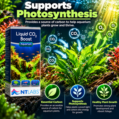 NT Labs Liquid CO2 Boost 100ml Aquarium Plant Carbon Fertiliser Treatment