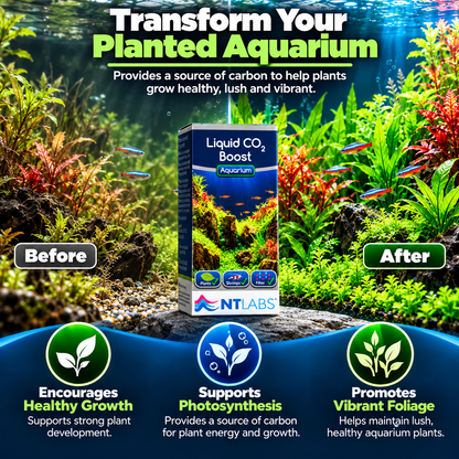 NT Labs Liquid CO2 Boost 100ml Aquarium Plant Carbon Fertiliser Treatment