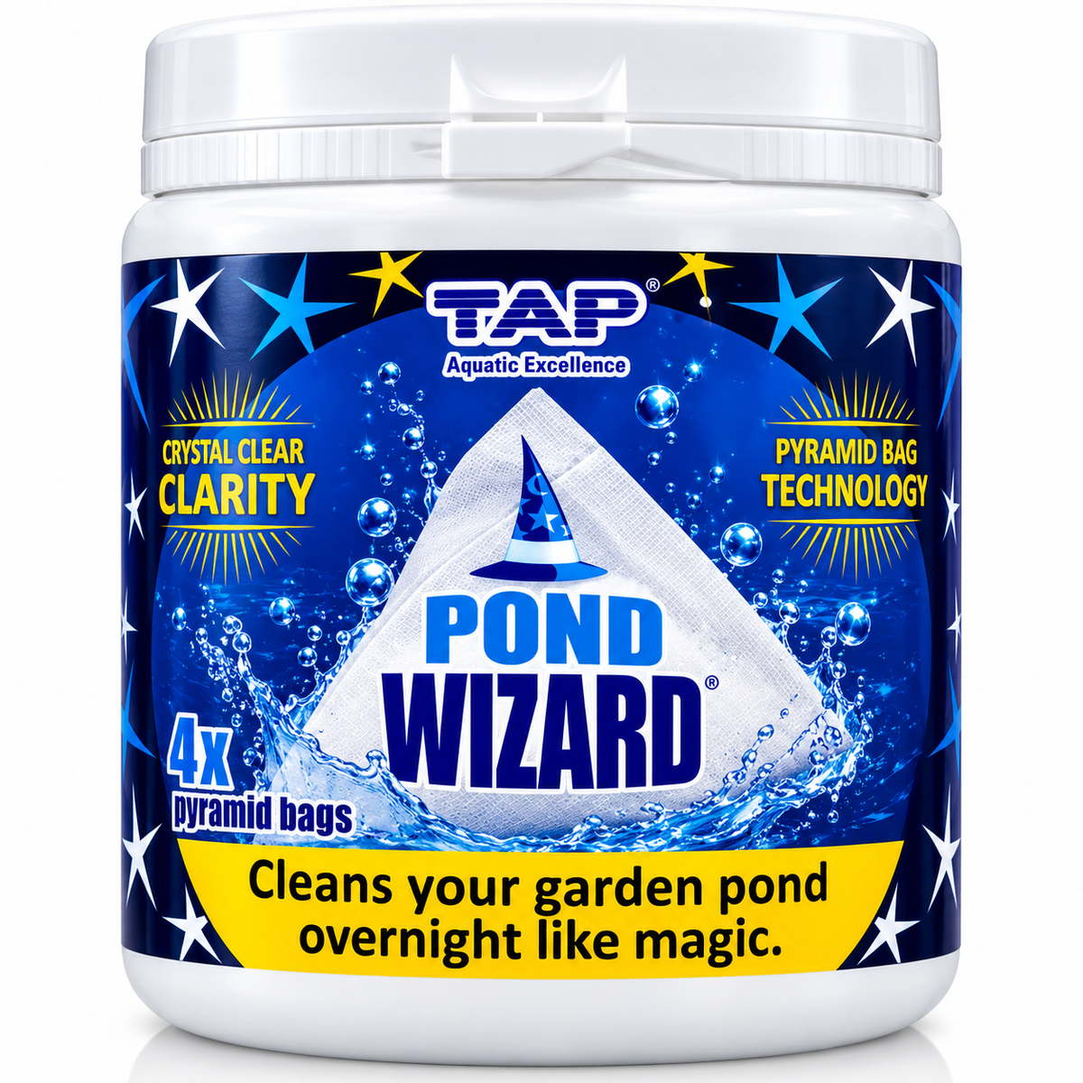 TAP Pond Wizard Bomb 500g Cloudy Water Treatment Filter Bacteria