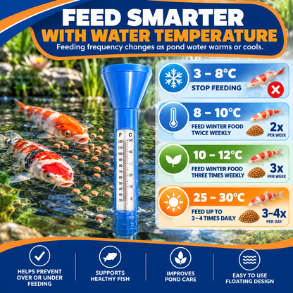 Floating Pond Thermometer – Accurate Temperature Monitoring