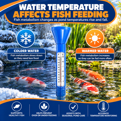 Floating Pond Thermometer – Accurate Temperature Monitoring