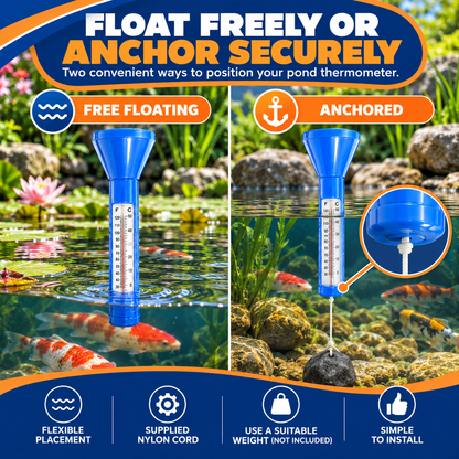Floating Pond Thermometer – Accurate Temperature Monitoring